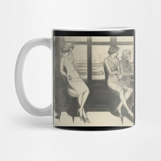 Edward Hopper drawing Mug